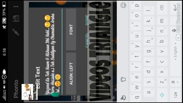 How To Make Awesome Poetry Photo √√ 2019 Text Editing √√ || By Videos Triangle ||. смотреть онлайн