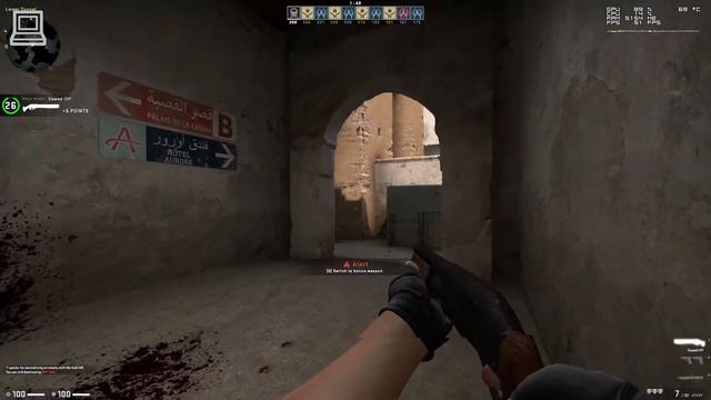 Counter-Strike Global Offensive Gameplay AMD Radeon RX Vega 8 + AMD Ryzen 7 5700U смотреть онлайн