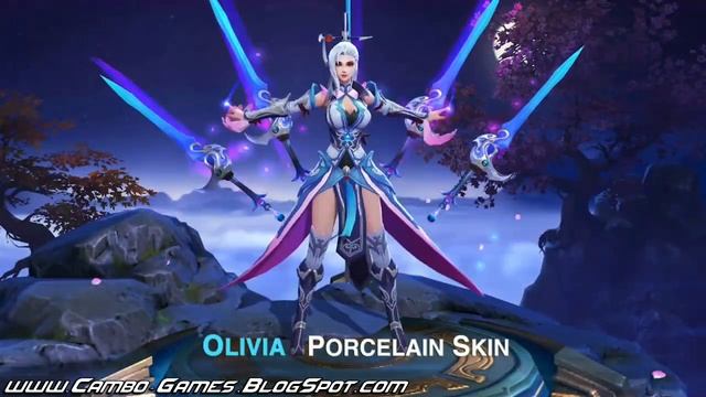 Heroes Arena 5v5: New Skin - Porcelain (OLIVIA) Preview Android/iOS смотреть онлайн