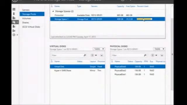 WS2012 Storage & Hyper-V смотреть онлайн
