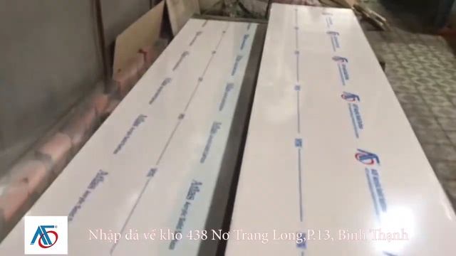 Nhập Nguyên Tấm Đá Solid Surface Về Xưởng| Nội Thất AOF смотреть онлайн