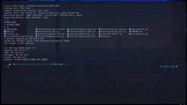 Eternalblue MS17-010 exploit - Windows server 2016 смотреть онлайн