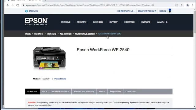 Download & Update Epson WorkForce WF-3520 All-in-One Printer Driver for Windows 11/10/8/7/Vista смотреть онлайн