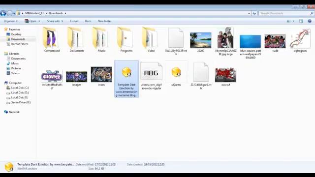 Install Tema WINRAR Custom смотреть онлайн