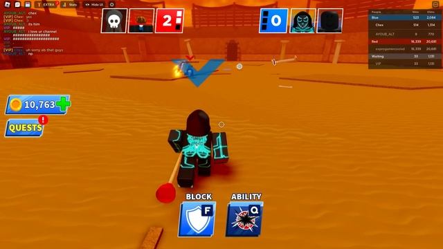 AUTO CLICKER VS AUTO CLICKER In Roblox Blade Ball! смотреть онлайн