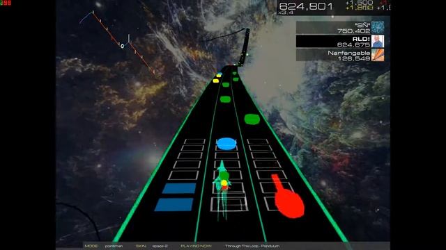 Audiosurf 2 | Pendulum - Through The Loop смотреть онлайн