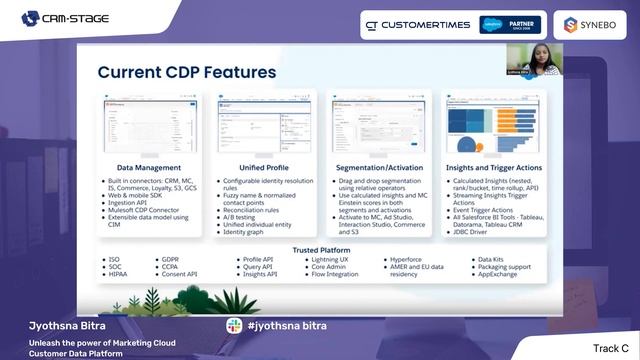 Jyothsna Bitra | Unleash the power of Marketing Cloud Customer Data Platform смотреть онлайн