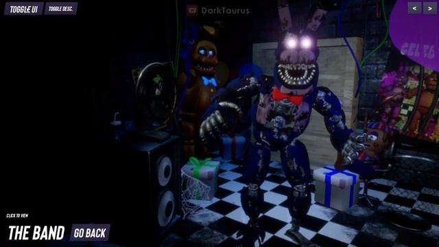 FNAF Simulator - All Animatronics (The Band Mode) смотреть онлайн