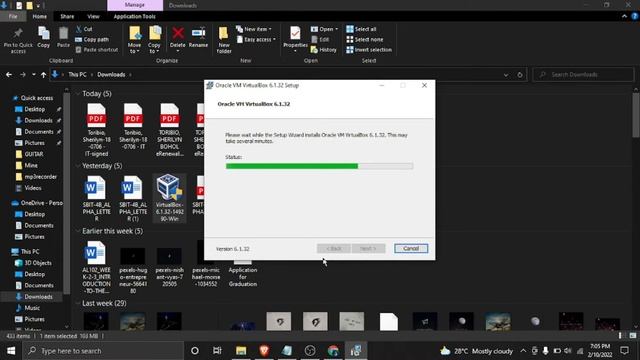 How to Install Virtual Box on Windows 10 - Step by Step смотреть онлайн