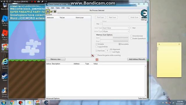 Growtopia GEMS HACK with CHEAT ENGINE смотреть онлайн
