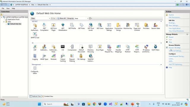 How to deploy ASP.NET Core web application on IIS Server | Host Dotnet Application on IIS Web Serve смотреть онлайн