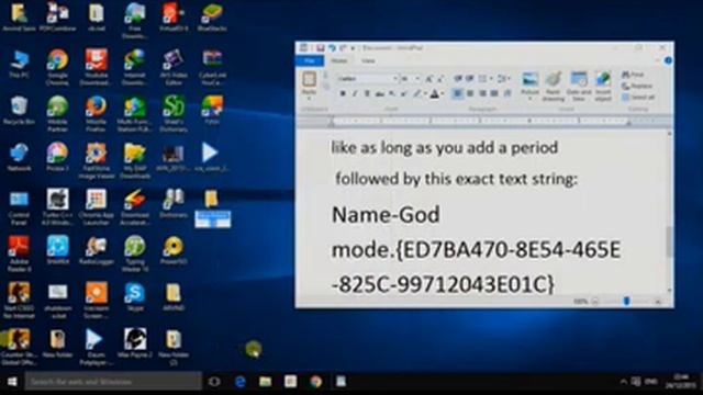 How to make god mode folder смотреть онлайн