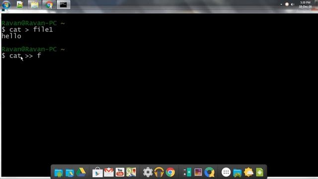 Unix Linux Shell Beginner " Tutorial File Related Command " Cat , Mkdir , Rm & Rmdir смотреть онлайн