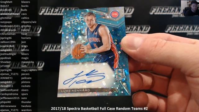2017/18 Spectra Basketball Full Case Random Teams #2 ~ 7/19/18 смотреть онлайн