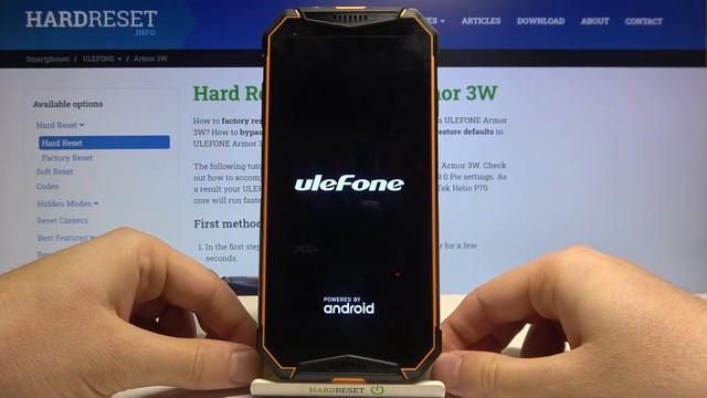 How to Power On Ulefone Armor 3W - Easy Way to Switch On Your Smartphone смотреть онлайн