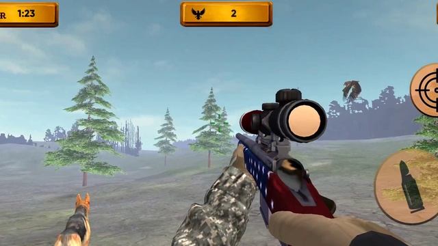 3D Bird Hunting - Sniper Hunter Simulator Games 2022 - Android Gameplay #3 смотреть онлайн