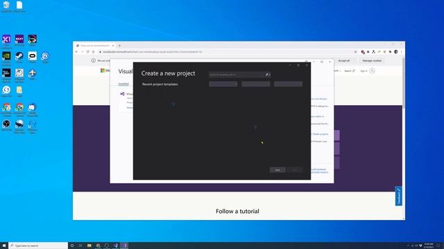 Inštalácia Visual Studio Community Edition pre Windows смотреть онлайн