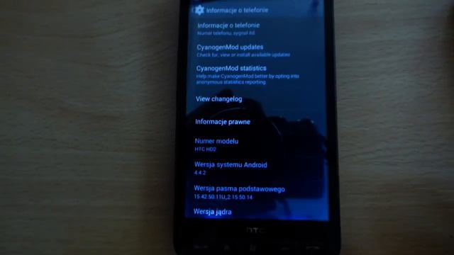 HTC HD2 android 4.4.2 ROM: NexusHD2-KitKat-CM11.0 V4.4 смотреть онлайн