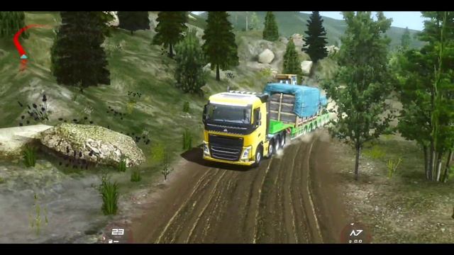 Truckers Of Europe 3 0ffroad..Driving Quarry Map |MobileGrameplay | Driving Simulator смотреть онлайн