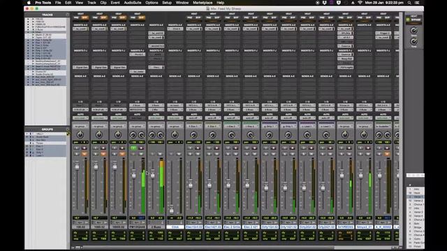 Pro Tools - MAC OS X - Print & Bounce for Session Muso - Part 2 смотреть онлайн