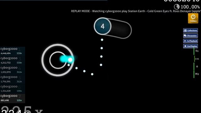Station Earth - Cold Green Eyes ft. Roos Deanyer [apple's Insane] 102pp смотреть онлайн