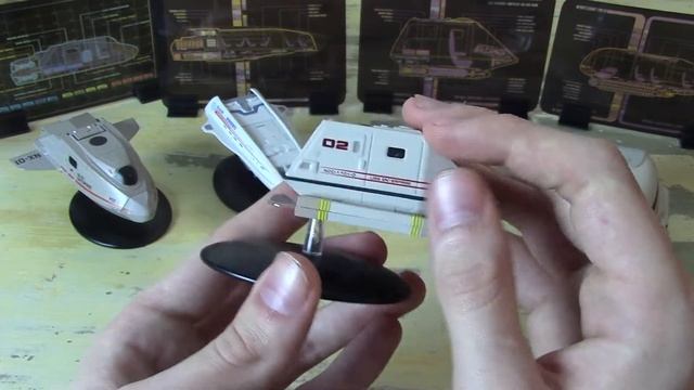 Eaglemoss Shuttle Set 2 Review - Shuttle Pod 1, and the Executive, Type-7, and Type-15 Shuttles смотреть онлайн