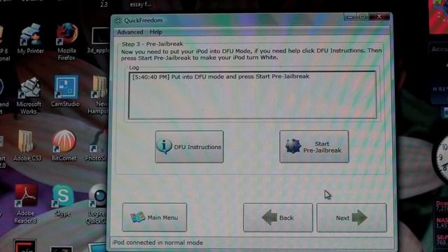 How to Jailbreak an iPod Touch 2G Easily! A detailed tutorial! Untethered! смотреть онлайн