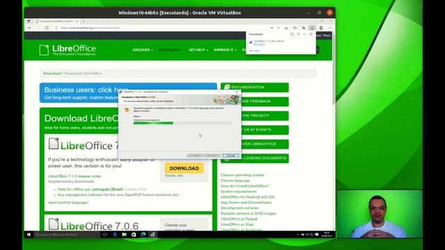 Vídeo 3 - Instalando o Libreoffice no Windows смотреть онлайн