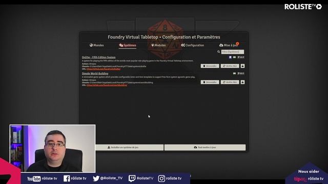 Tuto - Foundry VTT - Introduction, installation et création de partie смотреть онлайн
