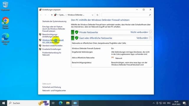 So deaktivieren Sie die Windows 10-Firewall – Windows Defender-Firewall смотреть онлайн