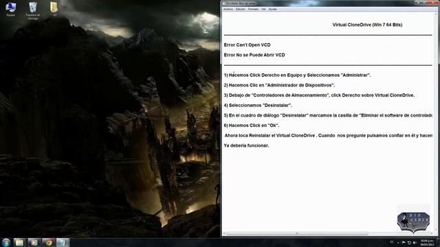 Solución Error Can´t Open VCD смотреть онлайн