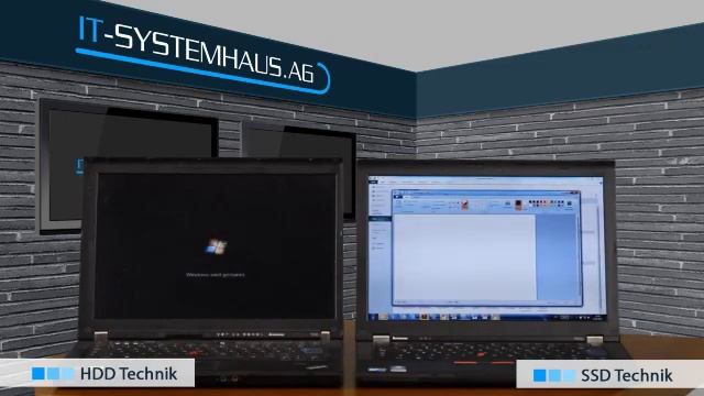 IT-Systemhaus.AG Vergleich: SSD gegen S-ATA Festplatte im Laptop смотреть онлайн