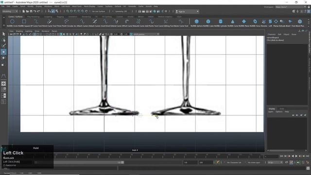 Lets Learn Maya -2 {LLM2} | Glass Goblet Modeling | Maya Modeling | Autodesk Maya | D Awesome Work смотреть онлайн