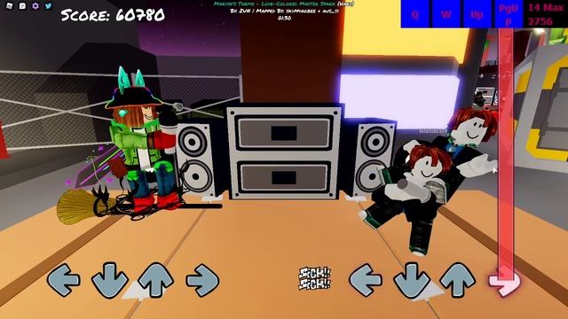 Roblox:Funky Friday-Marisa's Theme-Love-Colored Master Spark(Hard) Score:130060 смотреть онлайн