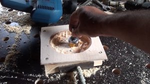 Тарелка из дерева первый опыт