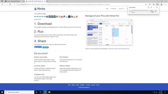 Install multiple programs with one installer! - Ninite смотреть онлайн