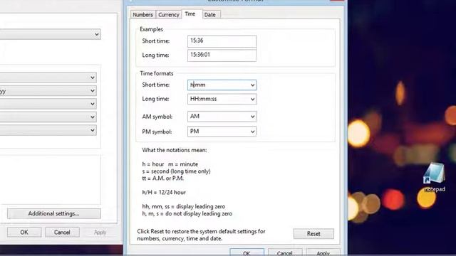 How To Change Time 24 hours To 12 Hours or AM/PM On Windows 8 смотреть онлайн