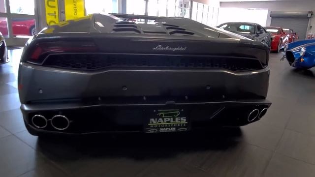 Sold! 2016 Lamborghini Huracan in Grigio Lynx смотреть онлайн