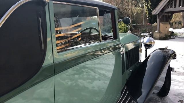 1934 Rolls Royce 20:25 Sedanca Coupe by Hooper Interior Review смотреть онлайн