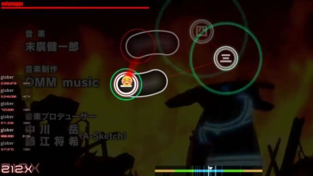 OSU! | Inferno (TV Size) by Mrs. GREEN APPLE (424/431) %89.86 No Misses смотреть онлайн