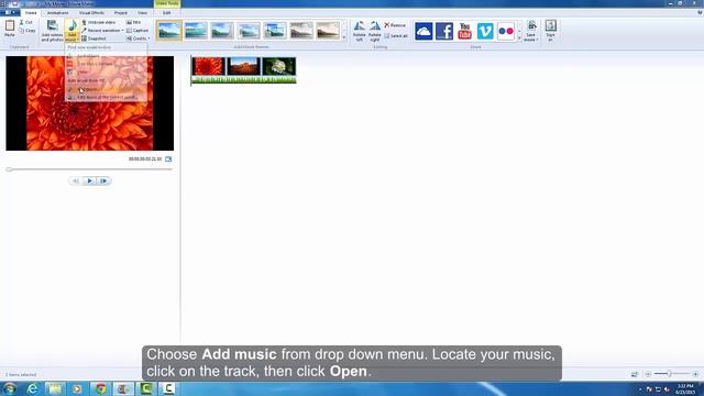 Import video files, pictures, and audio into Windows Movie Maker смотреть онлайн