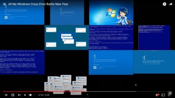 All My Windows Crazy Error Battle New Year Vs Windows Server 2012 Crazy Error Full Version