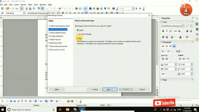 How to do Mail Merge in open office? | Step By Step l Mail merge in Open office смотреть онлайн