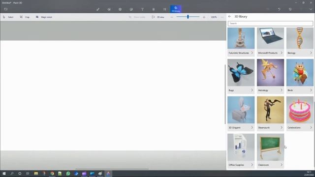 Revue rapide de Paint 3D sur Windows 10. смотреть онлайн