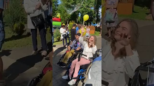 Детский праздник в Рославле