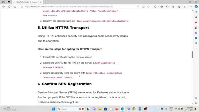 How To Fix Unable To Connect To The Server By Using Windows PowerShell Remoting смотреть онлайн