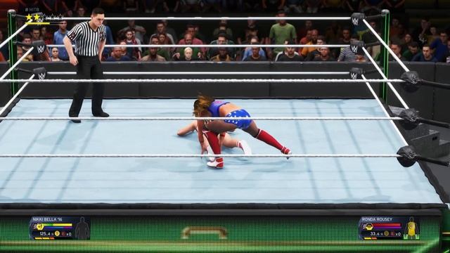 WWE 2K23 Gameplay 🥊 - "Nikki Bella Vs. Ronda Rousey": The Most Thrilling Match Of WWE смотреть онлайн