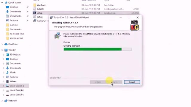 How to install Turbo c++ on windows 10 pc | For C and C++ Program смотреть онлайн
