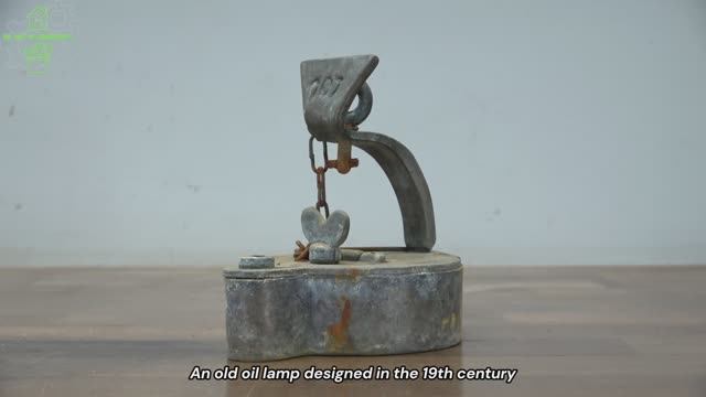 Реставрация шахтерской лампы Frosch 107 19 века смотреть онлайн