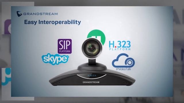 Grandstream Video Conferencing System Dubai - SIP/ H.323 / Cloud смотреть онлайн